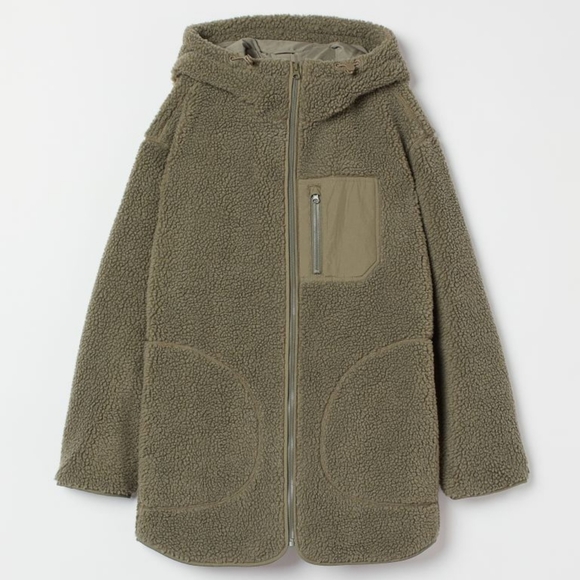 H&M Jackets & Blazers - H&M Teddy Jacket size small